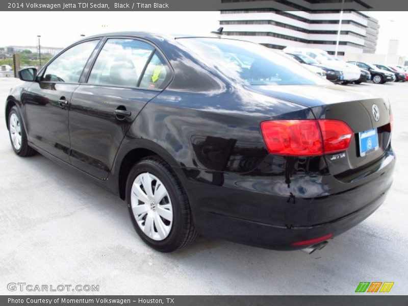 Black / Titan Black 2014 Volkswagen Jetta TDI Sedan