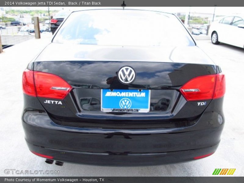 Black / Titan Black 2014 Volkswagen Jetta TDI Sedan