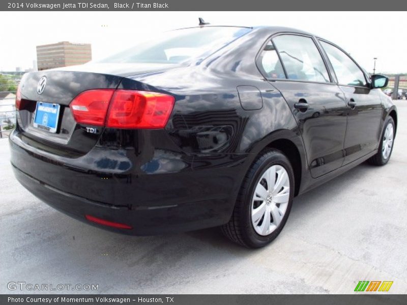 Black / Titan Black 2014 Volkswagen Jetta TDI Sedan