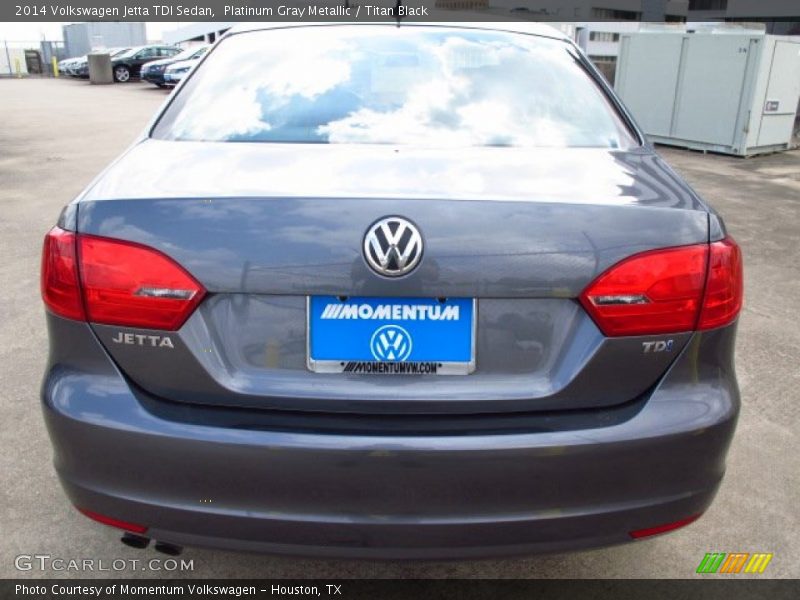 Platinum Gray Metallic / Titan Black 2014 Volkswagen Jetta TDI Sedan
