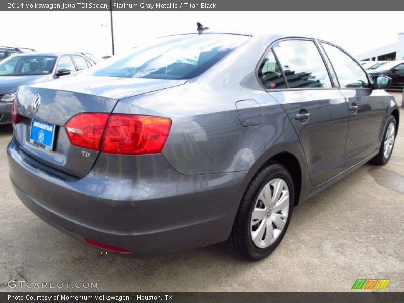 Platinum Gray Metallic / Titan Black 2014 Volkswagen Jetta TDI Sedan