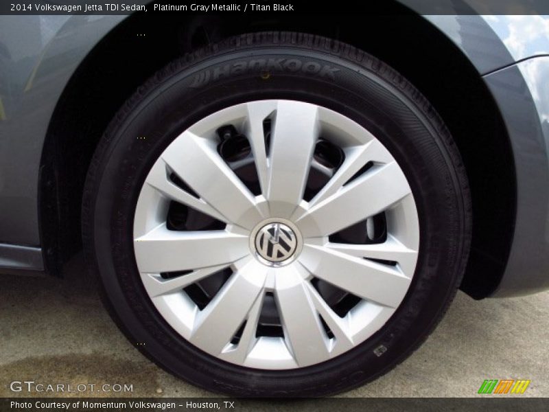 Platinum Gray Metallic / Titan Black 2014 Volkswagen Jetta TDI Sedan