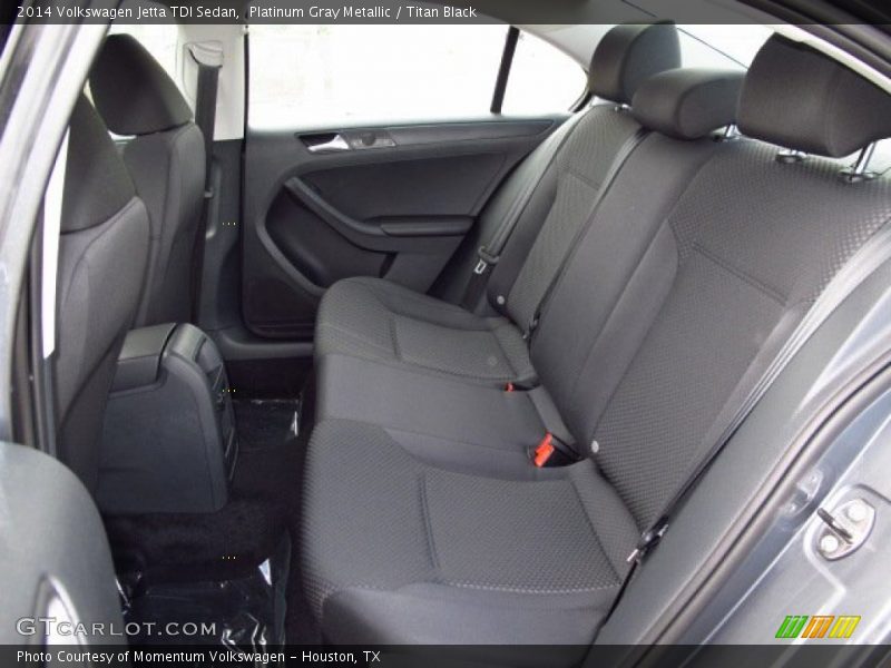 Platinum Gray Metallic / Titan Black 2014 Volkswagen Jetta TDI Sedan