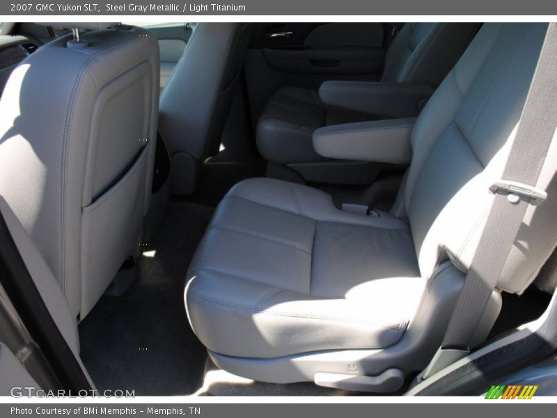 Steel Gray Metallic / Light Titanium 2007 GMC Yukon SLT