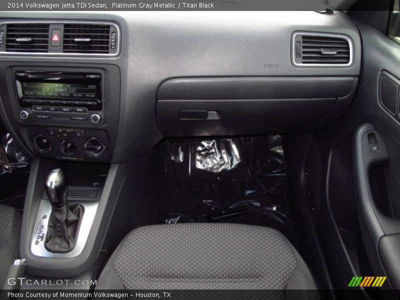 Platinum Gray Metallic / Titan Black 2014 Volkswagen Jetta TDI Sedan