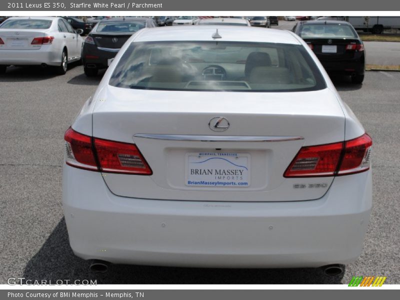 Starfire White Pearl / Parchment 2011 Lexus ES 350