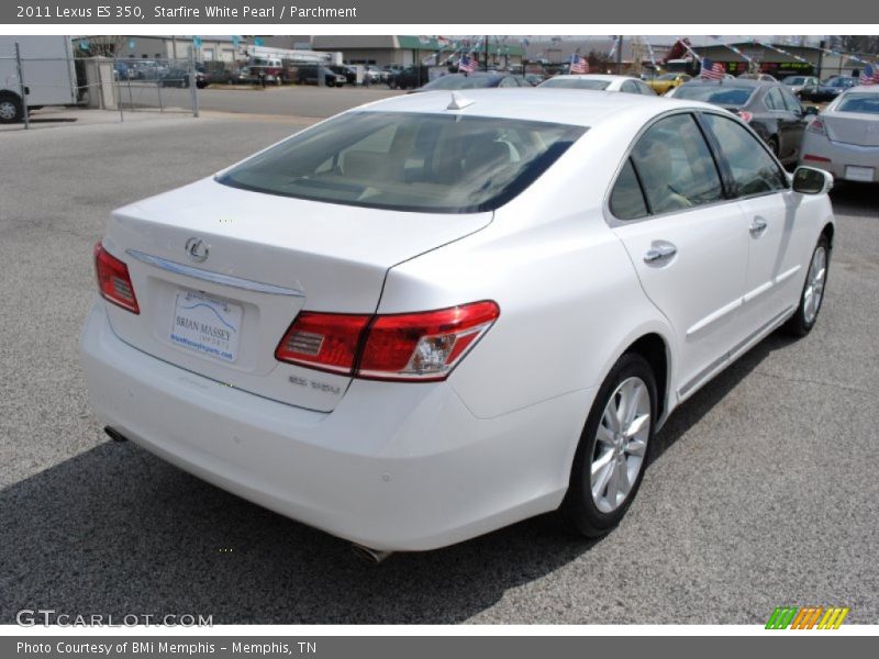 Starfire White Pearl / Parchment 2011 Lexus ES 350