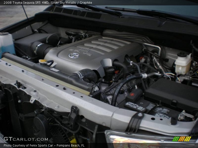 Silver Sky Metallic / Graphite 2008 Toyota Sequoia SR5 4WD