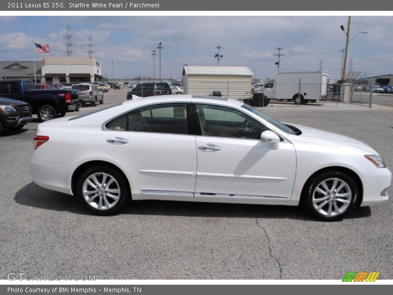 Starfire White Pearl / Parchment 2011 Lexus ES 350