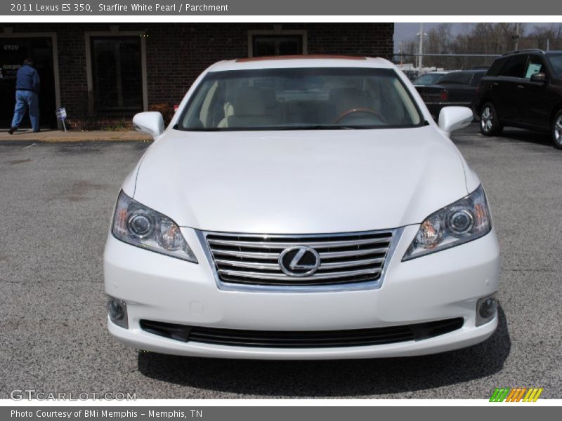 Starfire White Pearl / Parchment 2011 Lexus ES 350