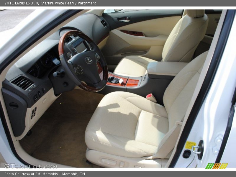 Starfire White Pearl / Parchment 2011 Lexus ES 350