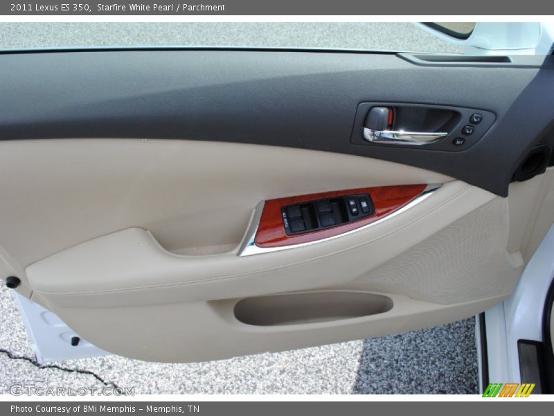 Starfire White Pearl / Parchment 2011 Lexus ES 350