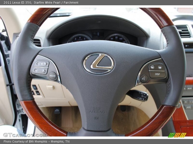 Starfire White Pearl / Parchment 2011 Lexus ES 350