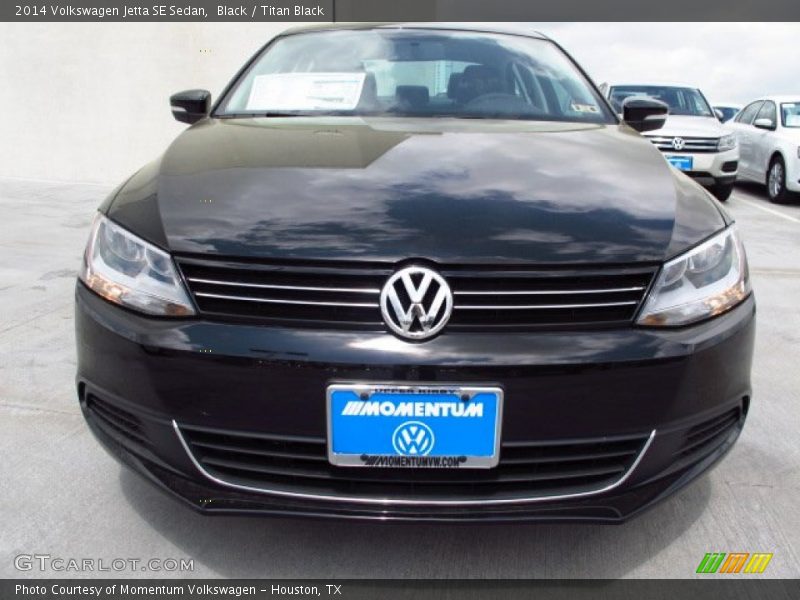 Black / Titan Black 2014 Volkswagen Jetta SE Sedan