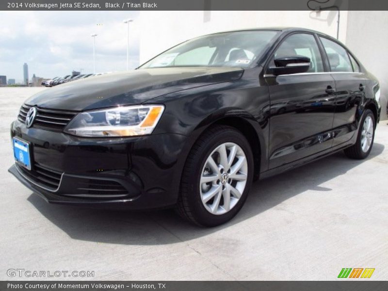 Black / Titan Black 2014 Volkswagen Jetta SE Sedan