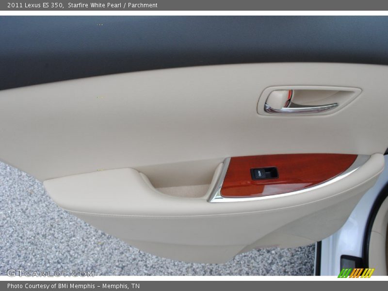 Starfire White Pearl / Parchment 2011 Lexus ES 350