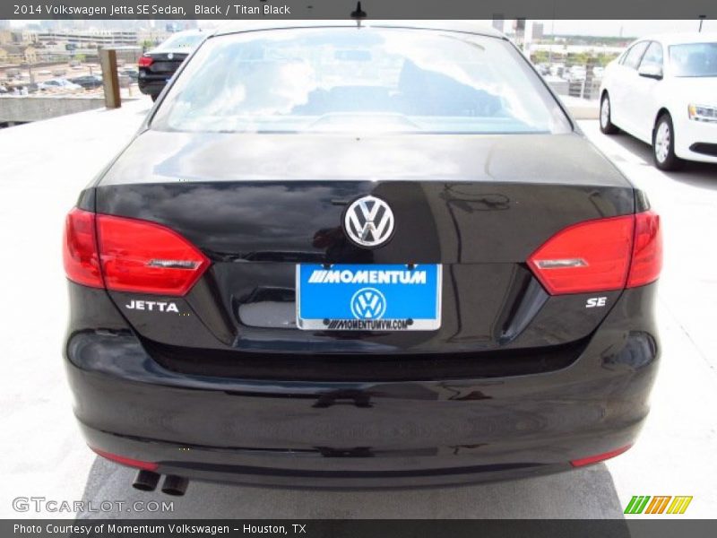 Black / Titan Black 2014 Volkswagen Jetta SE Sedan
