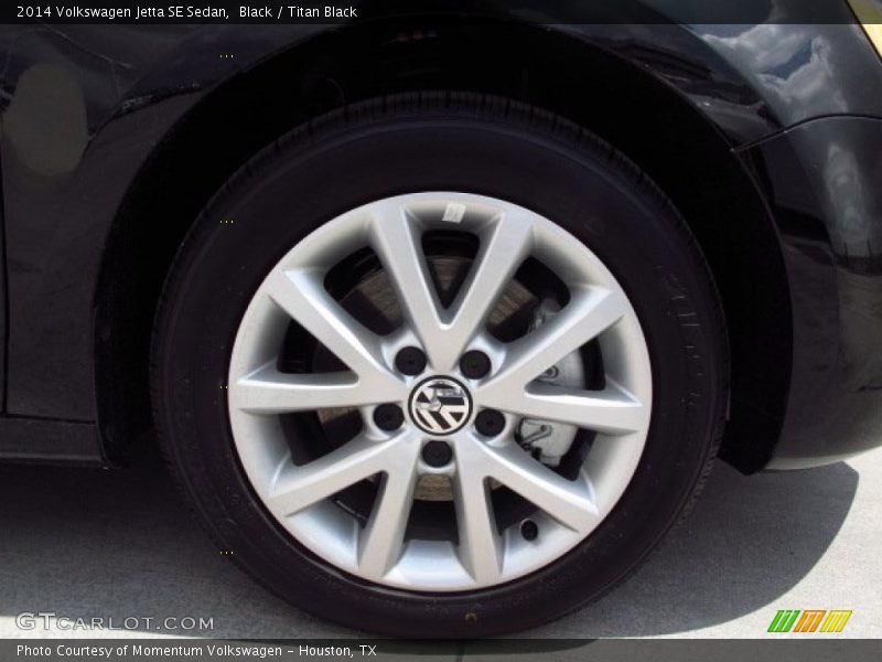 Black / Titan Black 2014 Volkswagen Jetta SE Sedan