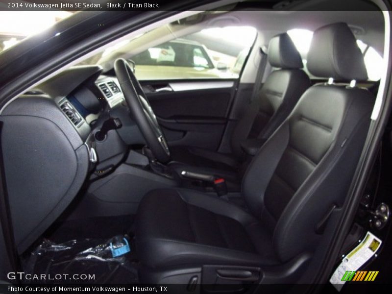 Black / Titan Black 2014 Volkswagen Jetta SE Sedan