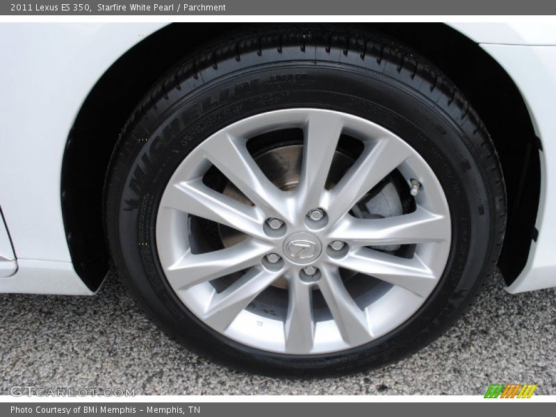 Starfire White Pearl / Parchment 2011 Lexus ES 350
