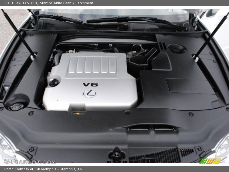 Starfire White Pearl / Parchment 2011 Lexus ES 350