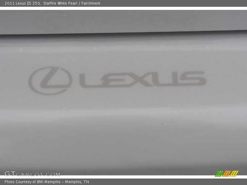 Starfire White Pearl / Parchment 2011 Lexus ES 350