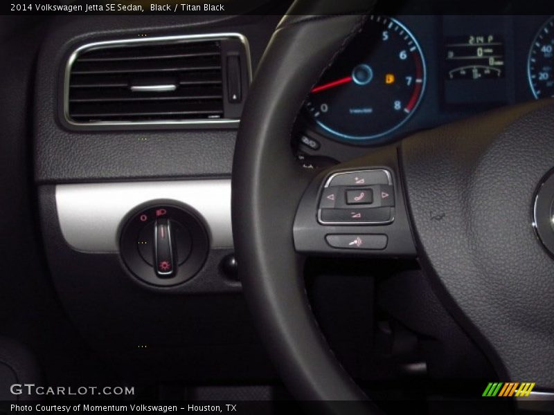 Black / Titan Black 2014 Volkswagen Jetta SE Sedan