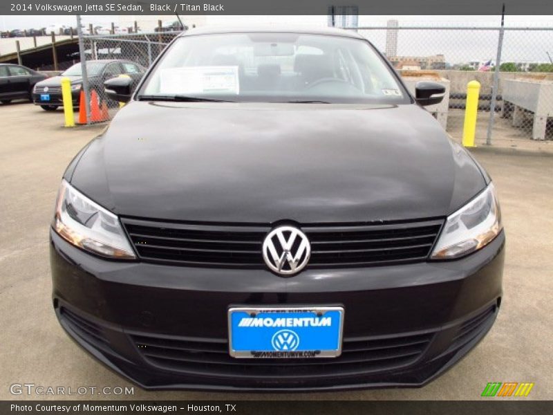 Black / Titan Black 2014 Volkswagen Jetta SE Sedan