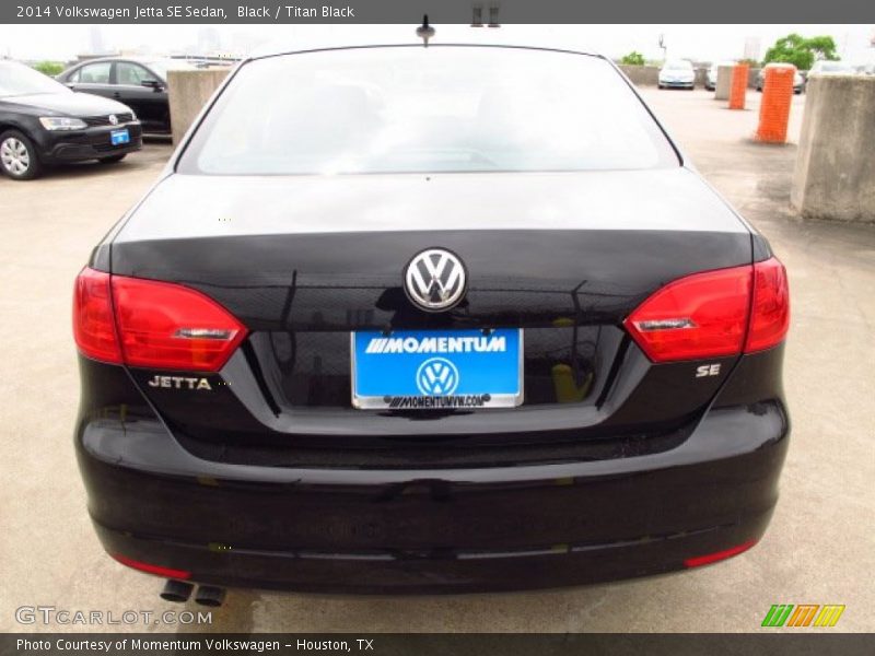 Black / Titan Black 2014 Volkswagen Jetta SE Sedan
