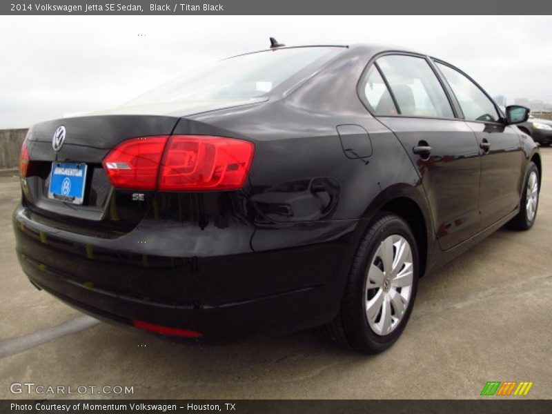 Black / Titan Black 2014 Volkswagen Jetta SE Sedan