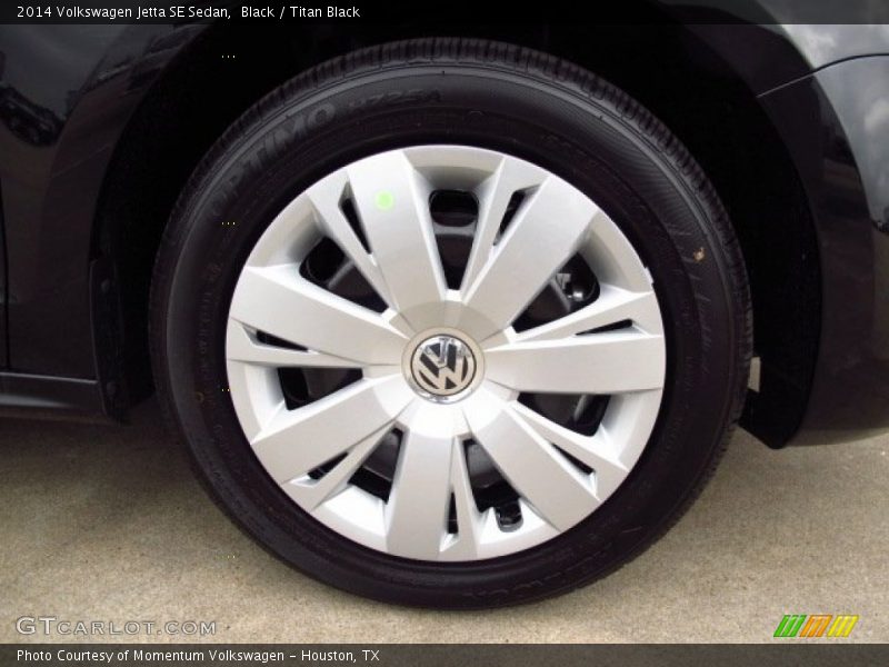 Black / Titan Black 2014 Volkswagen Jetta SE Sedan