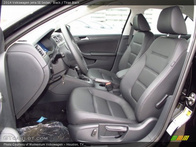 Black / Titan Black 2014 Volkswagen Jetta SE Sedan