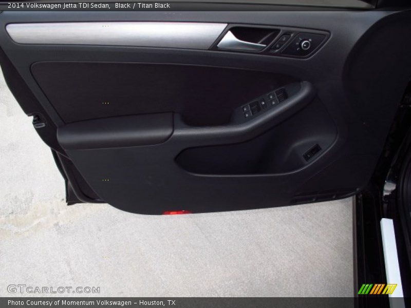 Black / Titan Black 2014 Volkswagen Jetta TDI Sedan