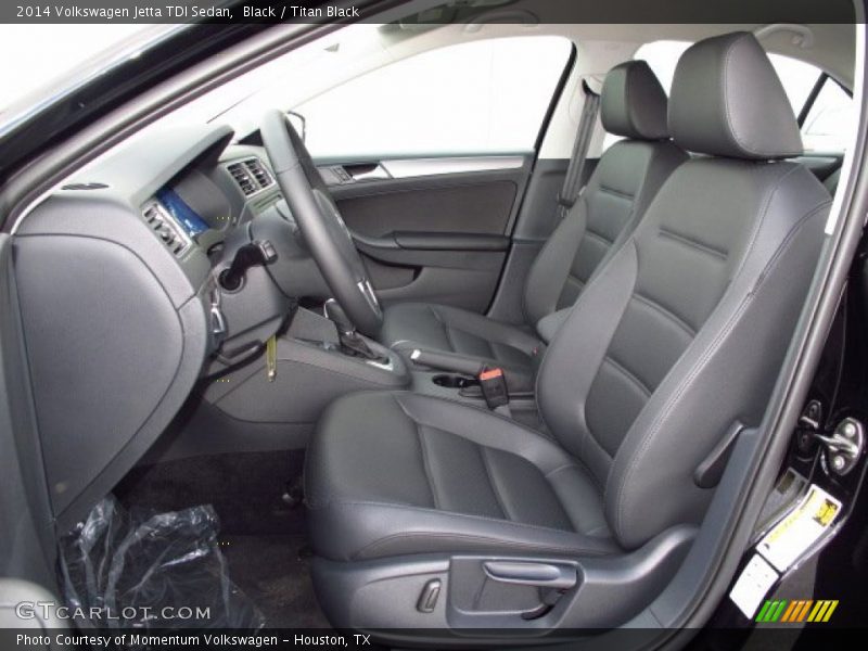 Black / Titan Black 2014 Volkswagen Jetta TDI Sedan