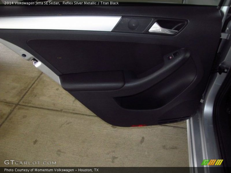 Reflex Silver Metallic / Titan Black 2014 Volkswagen Jetta SE Sedan