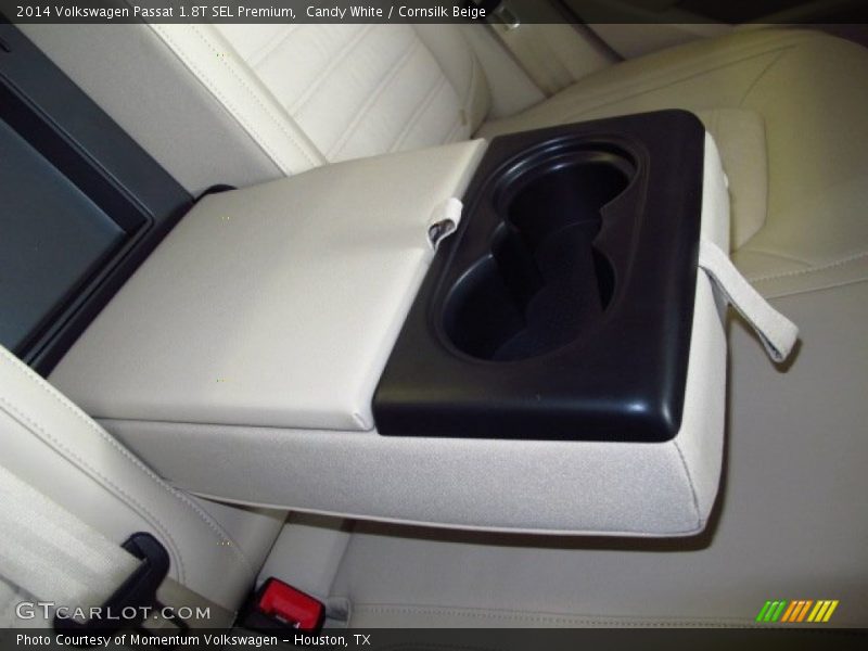 Candy White / Cornsilk Beige 2014 Volkswagen Passat 1.8T SEL Premium