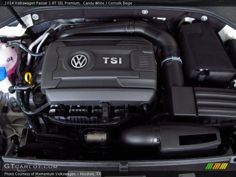 Candy White / Cornsilk Beige 2014 Volkswagen Passat 1.8T SEL Premium