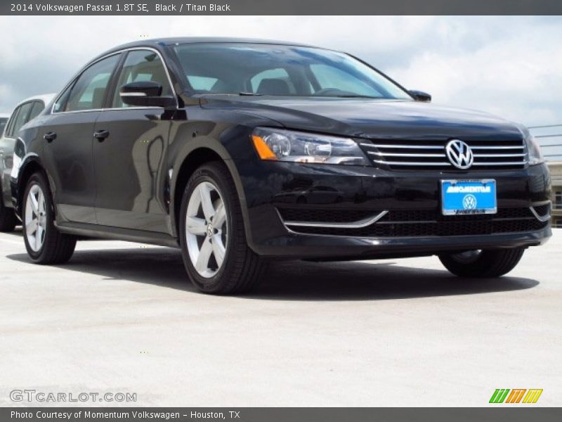 Black / Titan Black 2014 Volkswagen Passat 1.8T SE