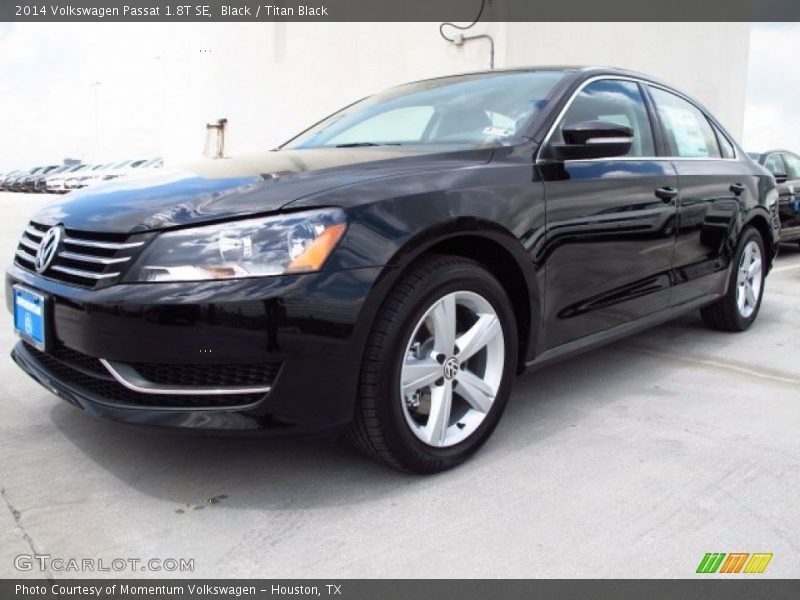 Black / Titan Black 2014 Volkswagen Passat 1.8T SE
