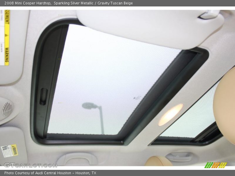 Sparkling Silver Metallic / Gravity Tuscan Beige 2008 Mini Cooper Hardtop