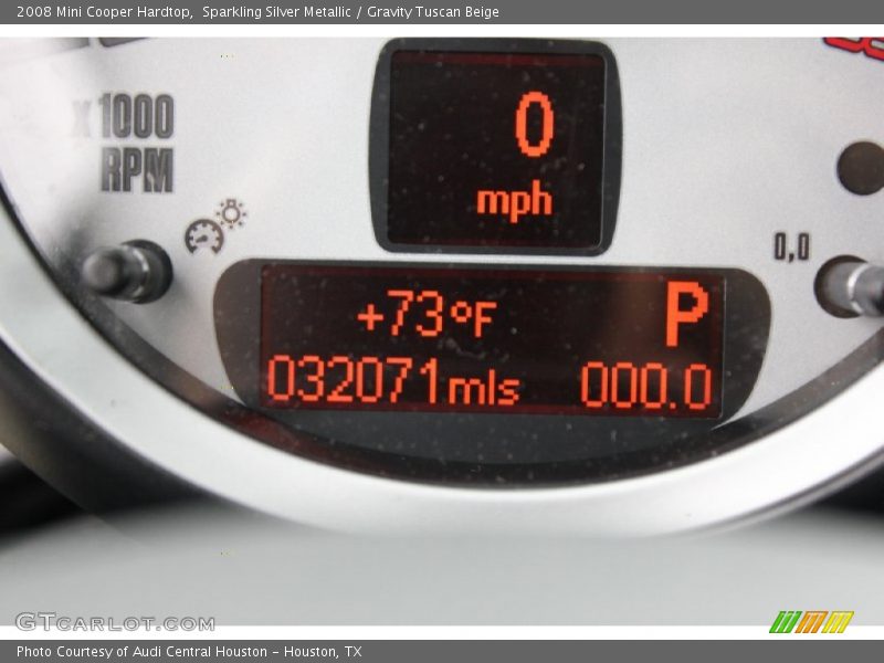 Sparkling Silver Metallic / Gravity Tuscan Beige 2008 Mini Cooper Hardtop
