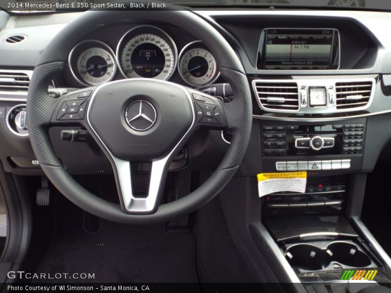 Black / Black 2014 Mercedes-Benz E 350 Sport Sedan