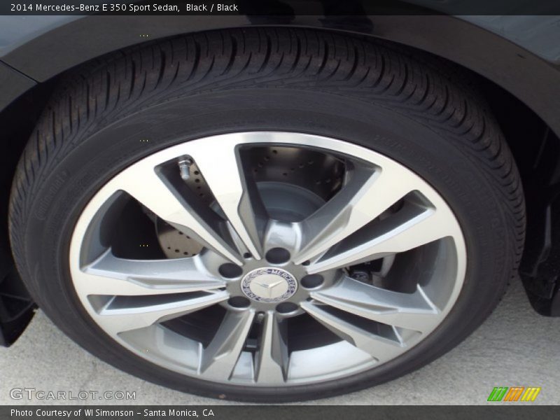 Black / Black 2014 Mercedes-Benz E 350 Sport Sedan