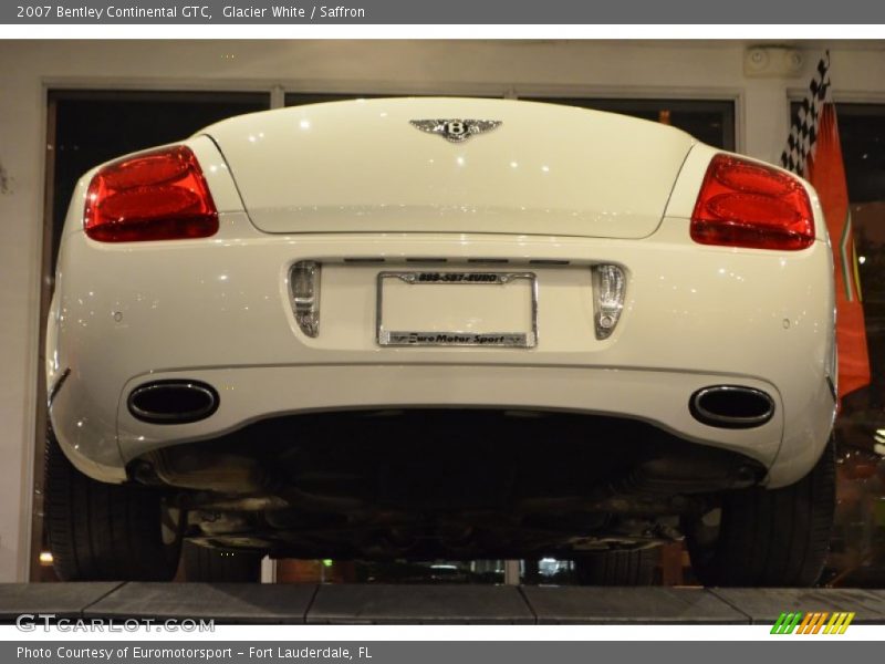 Glacier White / Saffron 2007 Bentley Continental GTC