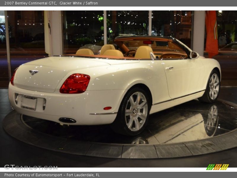 Glacier White / Saffron 2007 Bentley Continental GTC