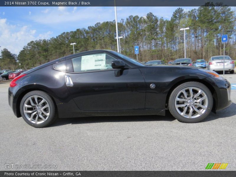 Magnetic Black / Black 2014 Nissan 370Z Coupe