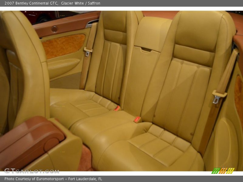 Glacier White / Saffron 2007 Bentley Continental GTC
