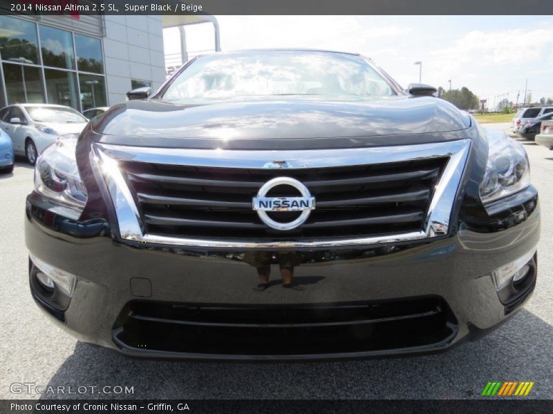 Super Black / Beige 2014 Nissan Altima 2.5 SL