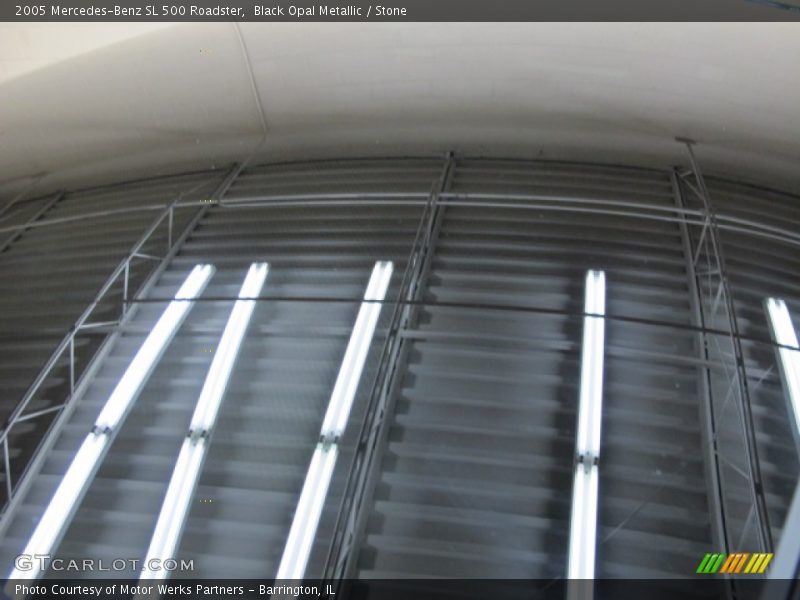 Black Opal Metallic / Stone 2005 Mercedes-Benz SL 500 Roadster