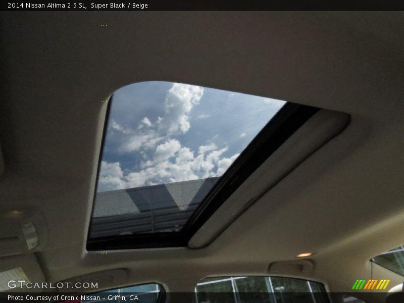 Super Black / Beige 2014 Nissan Altima 2.5 SL